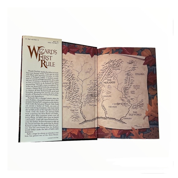 Vtg Terry Goodkind Wizard’s First Rule 1st / 1st HC HB Book 1994 - Picture 6 of 8